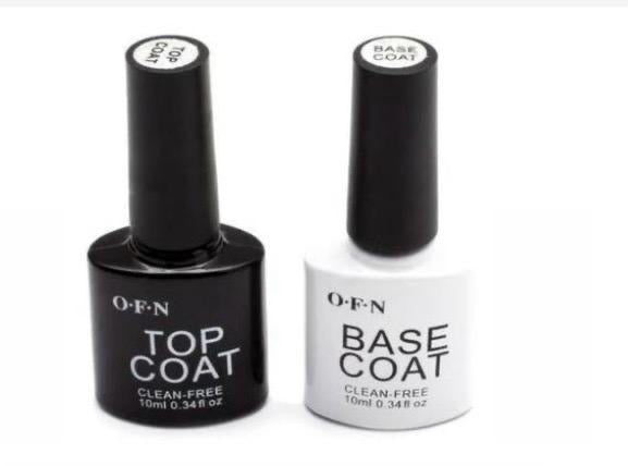 Gel Top Coat & Base Coat Set