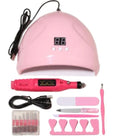 UV/LED Nail Lamp & Nail Drill Starter Kit