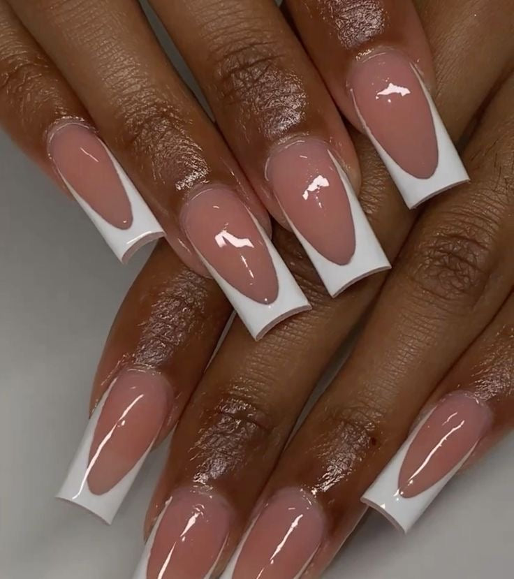 French Acrylic Nails
