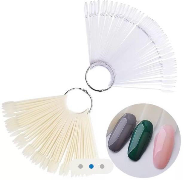 Nail Colour Display Fan Sticks