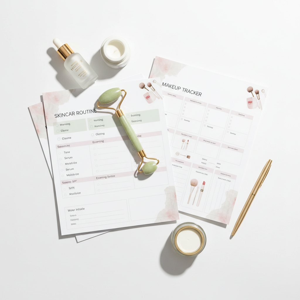 Printable Beauty Routine Planner